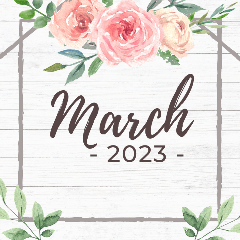 A New Look, A Wedding, and A Big Step // March&nbsp;2023