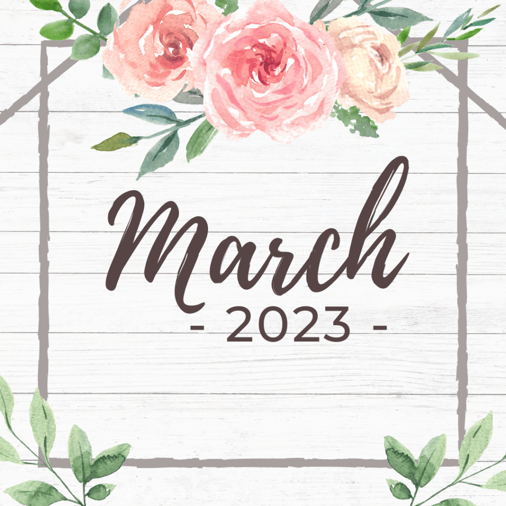A New Look, A Wedding, and A Big Step // March&nbsp;2023